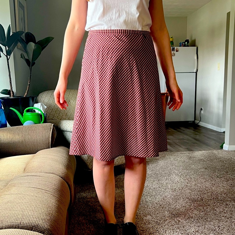 Prada skirt red line